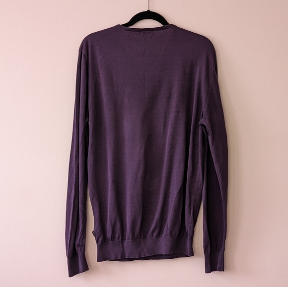 Purple V-Neck Top - Picture 4 of 5